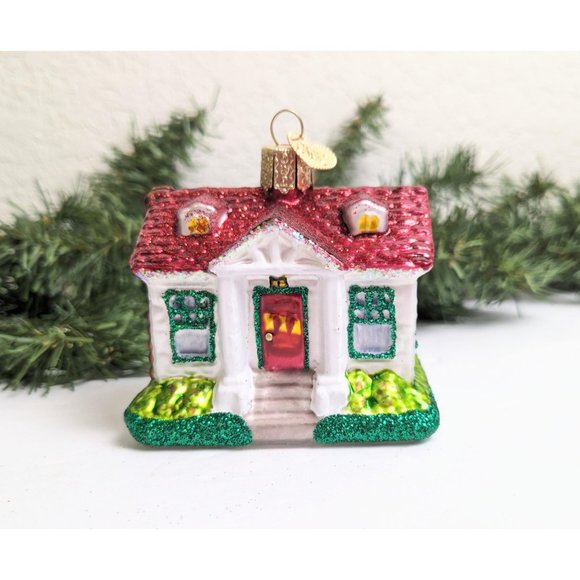 Cozy Cottage Old World Christmas Ornament - Picture 1 of 5